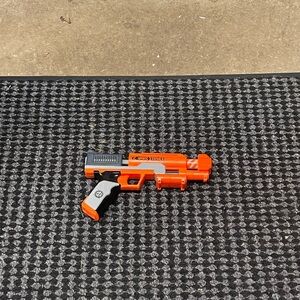 Orange and Black Toy Blaster